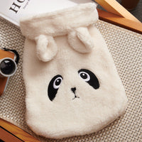 HKM-6200509 Plush Cartoon Pet Clothes for Autumn and Winter - Thick Legs, Available in Multiple Sizes