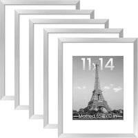 HKM-620115 Digital Printing Photo Frames with Real Glass Cover - A3, A4, 8x10, 11x14, 12x16 Sizes for Wall Decoration