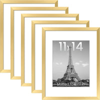 HKM-620115 Digital Printing Photo Frames with Real Glass Cover - A3, A4, 8x10, 11x14, 12x16 Sizes for Wall Decoration