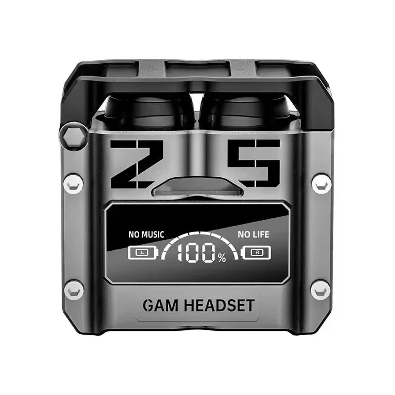 HKM-620243 YYK-Q10 Wireless Noise Cancelling 13mm Large Dynamic Earphones with Short Handle Design