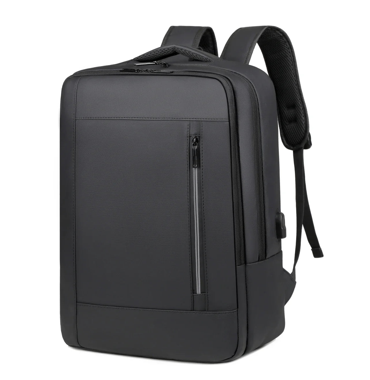 HKM-620307 Custom Logo Waterproof USB Laptop Backpack with Large Capacity for Travel and School Use
