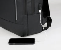 HKM-620307 Custom Logo Waterproof USB Laptop Backpack with Large Capacity for Travel and School Use
