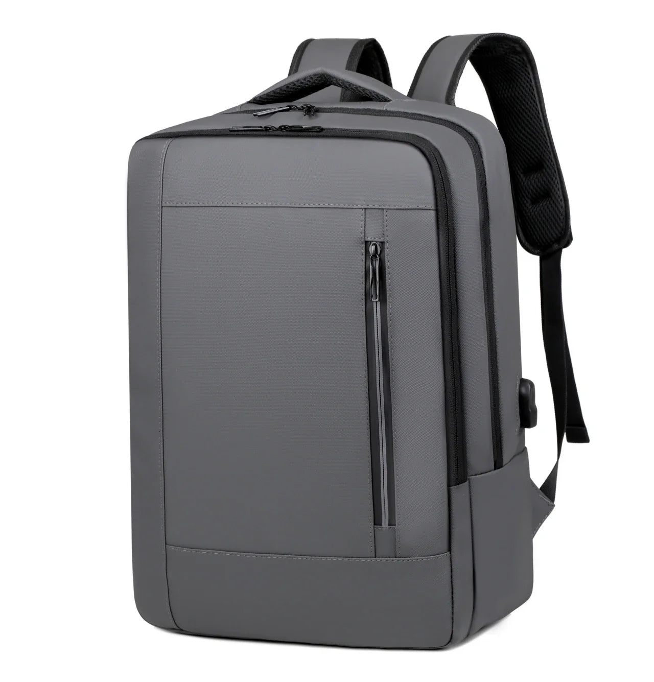 HKM-620307 Custom Logo Waterproof USB Laptop Backpack with Large Capacity for Travel and School Use