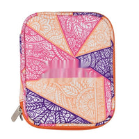 HKM-620307 Green Lily Living Room Storage Bag - 600D Oxford Cloth Handbag with Floral Patterns