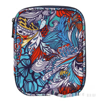 HKM-620307 Green Lily Living Room Storage Bag - 600D Oxford Cloth Handbag with Floral Patterns