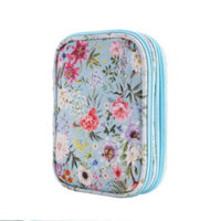 HKM-620307 Green Lily Living Room Storage Bag - 600D Oxford Cloth Handbag with Floral Patterns