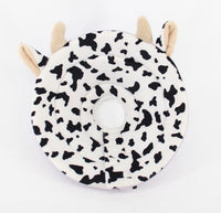 HKM-6203581 Cozy Pet Protection Collar with Plush Floral Design for Cats and Small Dogs