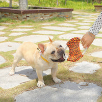 HKM-6204733 Leopard Pattern Cotton Rope Dog Toy - 19CM Diameter Bite Toy