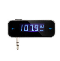HKM-620563 Universal FM Transmitter for Android and iOS Devices with 3.5mm AUX Input and Hands-Free Calling Function