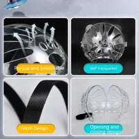 HKM-6205885 Transparent Cat Head Cover Muzzle Collar for Safe Anti-Biting Protection