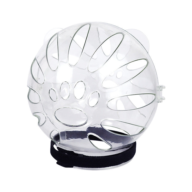 HKM-6205885 Transparent Cat Head Cover Muzzle Collar for Safe Anti-Biting Protection