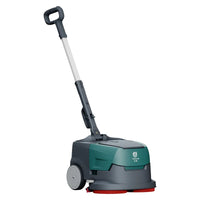 HKM-620819 Compact Hand Push Mini Walk Behind Floor Scrubber for Efficient Cleaning