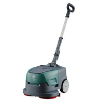 HKM-620819 Compact Hand Push Mini Walk Behind Floor Scrubber for Efficient Cleaning