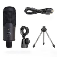HKM-620947 Wired Condenser Microphone for Computer & Home Recording - A6 Model, USB Powered