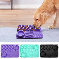 HKM-621011 Multi-Functional Silicone Pet Licking Pad for Safe and Comfortable Feeding