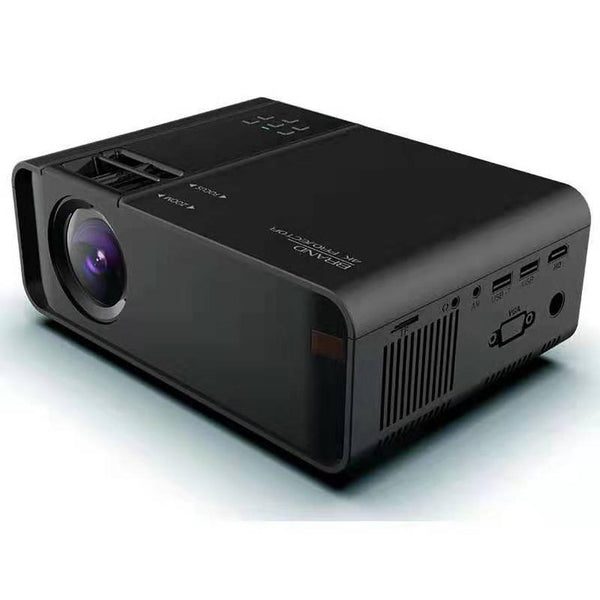 HKM-621075 Wireless HD Home Projector with Remote Control and High Brightness Lens, 1080P Resolution, Compact Design