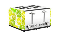 HKM-621139 Stainless Steel Toaster with 1-6 Browning Settings for Home and Kitchen Use
