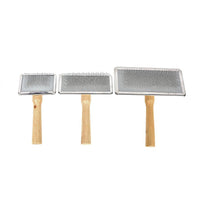 HKM-621139 Wooden Comb with Stainless Steel Needles for Dogs and Cats