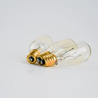 HKM-621267 Clear Small Lighting Bulb T20 T22 T25 T28 E10 E12 E14 B22 E27 5W to 40W Options