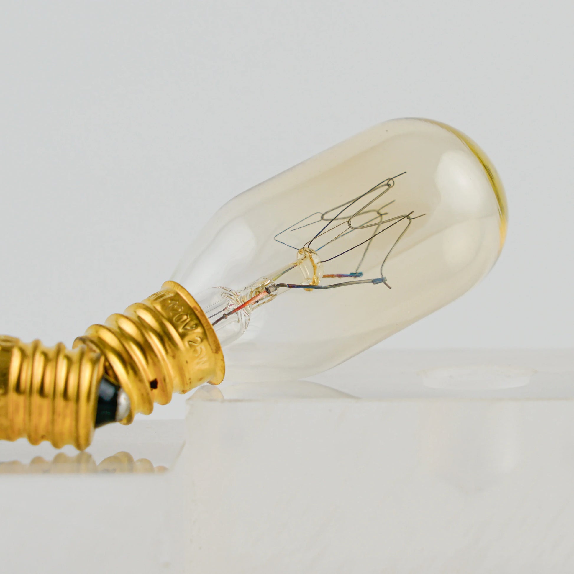 HKM-621267 Clear Small Lighting Bulb T20 T22 T25 T28 E10 E12 E14 B22 E27 5W to 40W Options