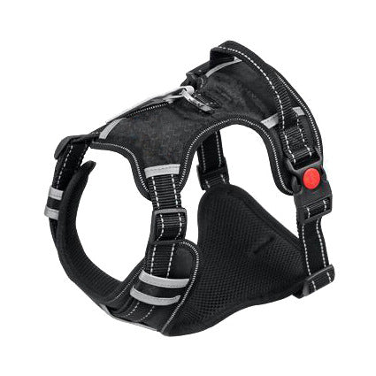 HKM-6213821 Explosion-Proof Medium and Large Dog Harness with Soft Nylon and Mesh Fabric