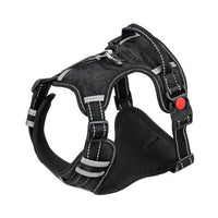 HKM-6213821 Explosion-Proof Medium and Large Dog Harness with Soft Nylon and Mesh Fabric