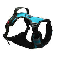 HKM-6213821 Explosion-Proof Medium and Large Dog Harness with Soft Nylon and Mesh Fabric