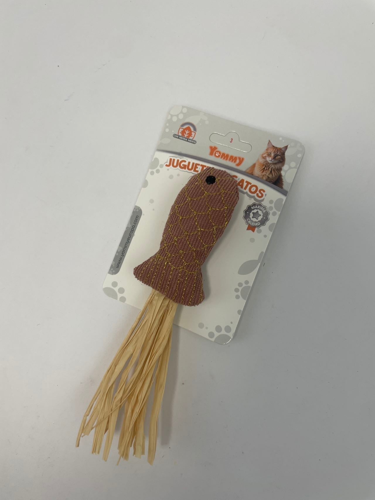HKM-6216253 Catnip-Infused Plush Doll for Feline Fun and Playtime