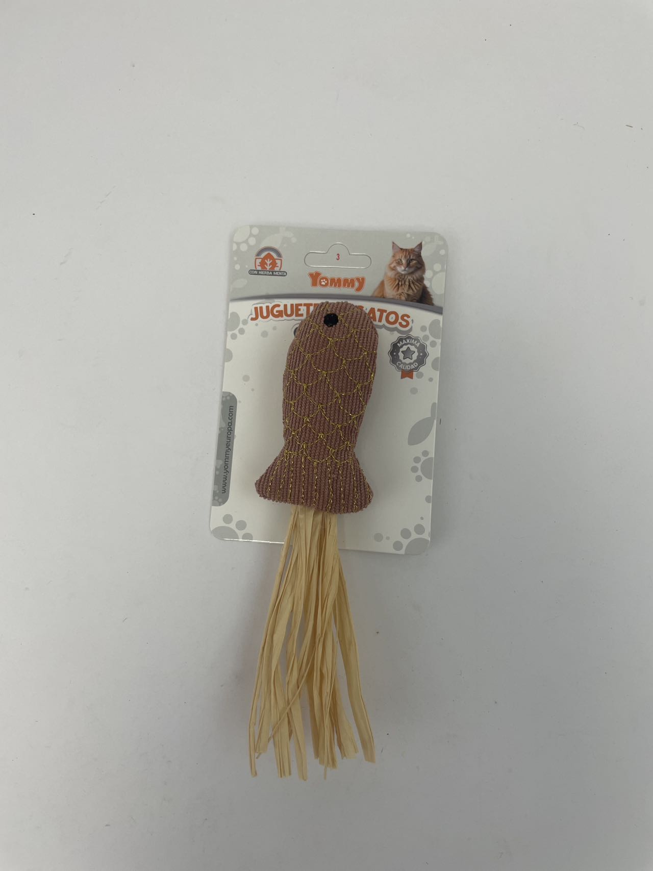 HKM-6216253 Catnip-Infused Plush Doll for Feline Fun and Playtime