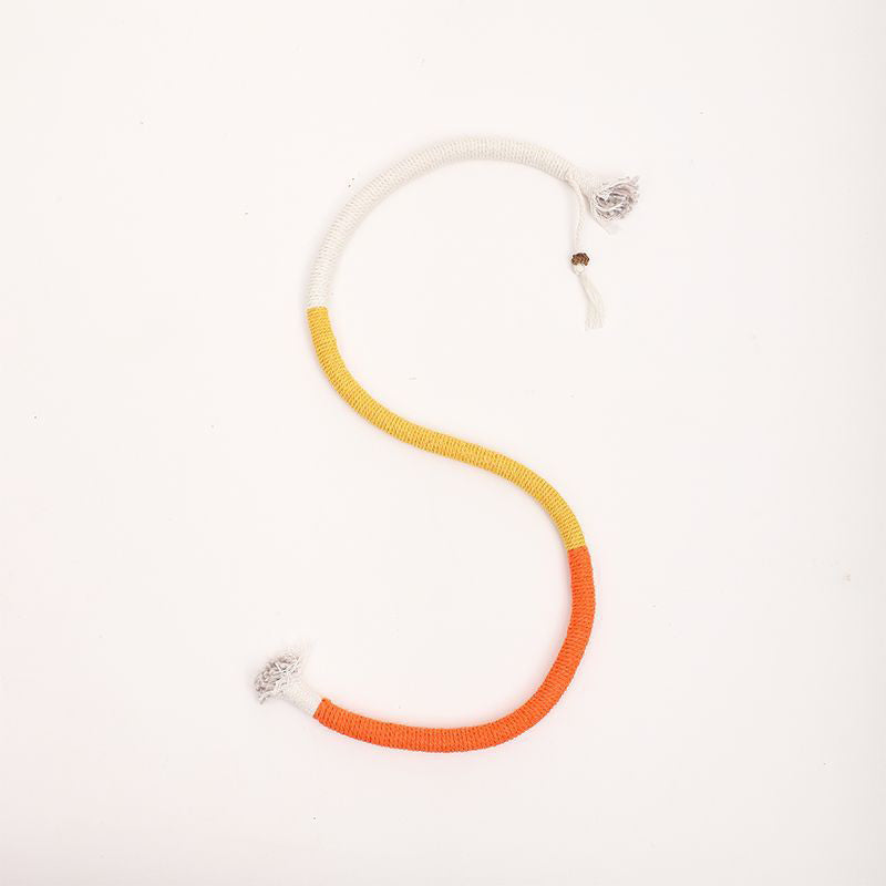 HKM-6216893 Cotton Rope Interactive Cat Toy with Silvervine for Health and Dental Care, 27.6 Inches