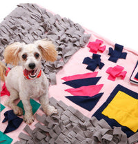 HKM-6217277 Pink Pet Sniffing Pad Mat | Cloth 100x70cm Training and Enrichment Activity