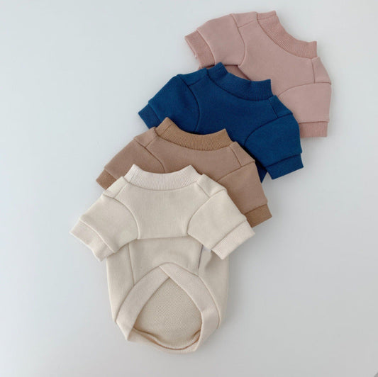 HKM-6217789 Warm Acrylic Pet Sweater for Bichon - Available in Various Colors and Sizes