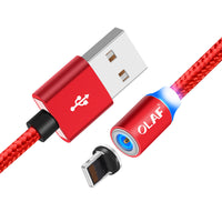 HKM-621779 Three-in-One Mobile Phone Charging Cable - 1m/2m Length, Compatible with iPhone, Android & TYPE-C Devices
