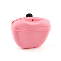 HKM-6218685 Portable Dog Training Waist Bag for Treats and Snacks - Lightweight Silicone Food Storage Pouch