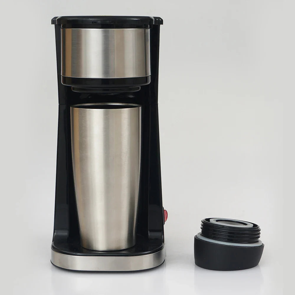 HKM-621971 Portable Coffee Maker with Auto Shut-off Feature for Reusable Travel Mugs