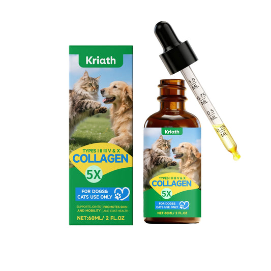 HKM-6221245 Collagen Drops for Pets – Nutrition Boost for Dogs and Cats