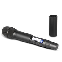 HKM-622227 Dual Wireless Professional Microphone System with FM Modulation and Dual Channels