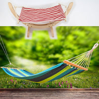 HKM-6222781 Removable and Washable Breathable Cat Hammock with Wooden Frame and Plush Mattress