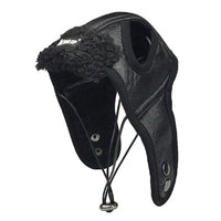 HKM-6223549 Pilot Hat for Small and Medium-Sized Dogs - Adjustable Flying Cap in Black and Brown