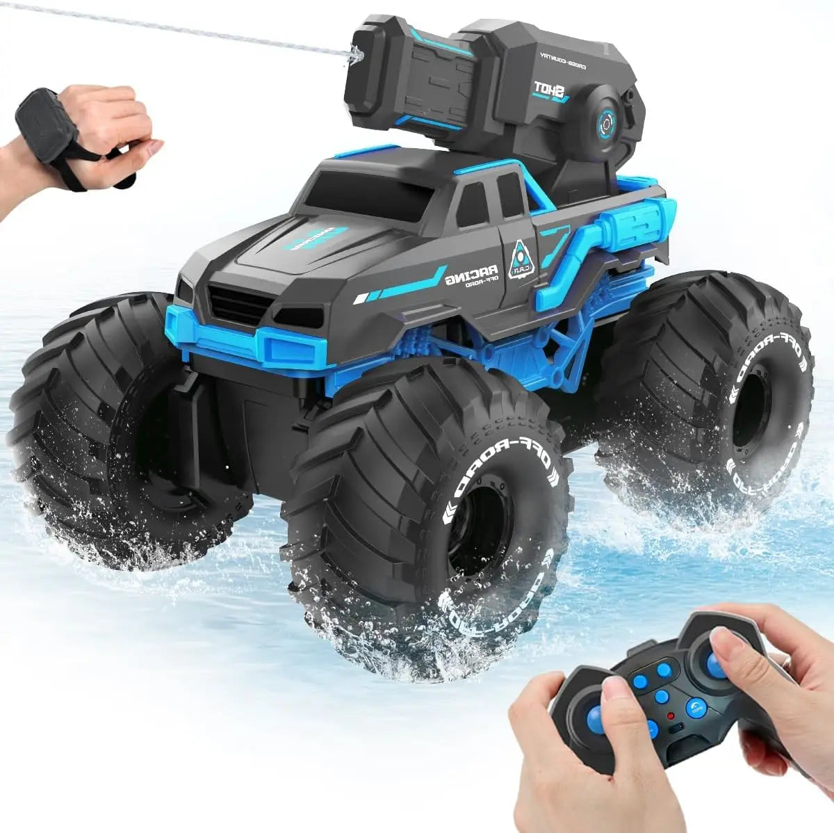 HKM-622355 Amphibious Remote Control 4WD Monster Truck with Gesture Control - EPT EPT1308013