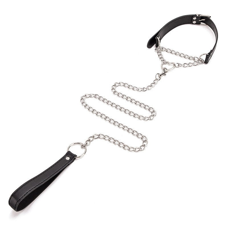 HKM-6223805 Belleish Interactive Collar - Variety of Styles in Black and Red, PU Material, Perfect for Roleplaying