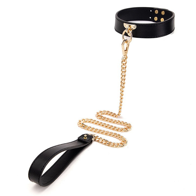 HKM-6223805 Belleish Interactive Collar - Variety of Styles in Black and Red, PU Material, Perfect for Roleplaying