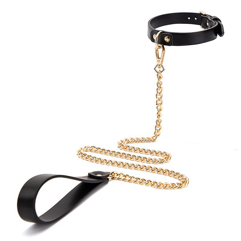 HKM-6223805 Belleish Interactive Collar - Variety of Styles in Black and Red, PU Material, Perfect for Roleplaying