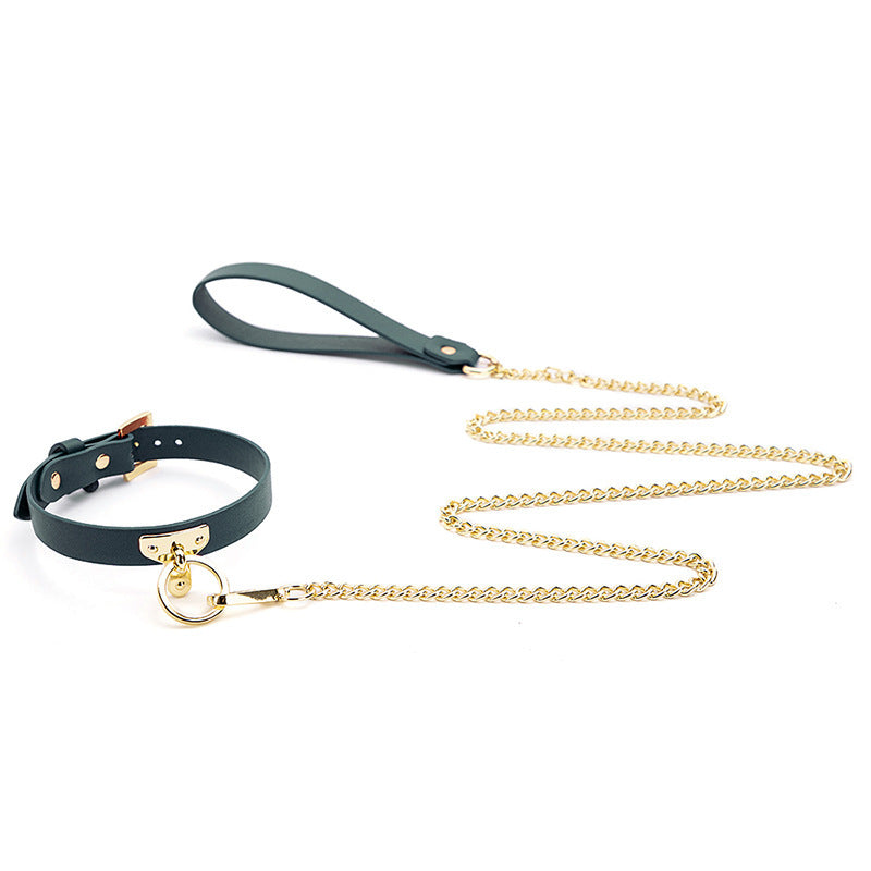 HKM-6223805 Belleish Interactive Collar - Variety of Styles in Black and Red, PU Material, Perfect for Roleplaying