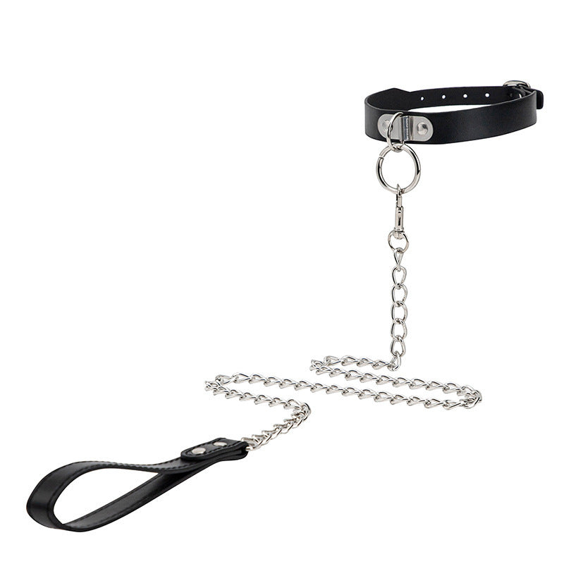 HKM-6223805 Belleish Interactive Collar - Variety of Styles in Black and Red, PU Material, Perfect for Roleplaying