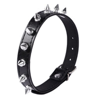 HKM-6223805 Belleish Interactive Collar - Variety of Styles in Black and Red, PU Material, Perfect for Roleplaying