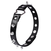 HKM-6223805 Belleish Interactive Collar - Variety of Styles in Black and Red, PU Material, Perfect for Roleplaying