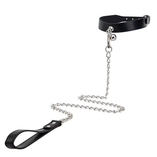 HKM-6223805 Belleish Interactive Collar - Variety of Styles in Black and Red, PU Material, Perfect for Roleplaying