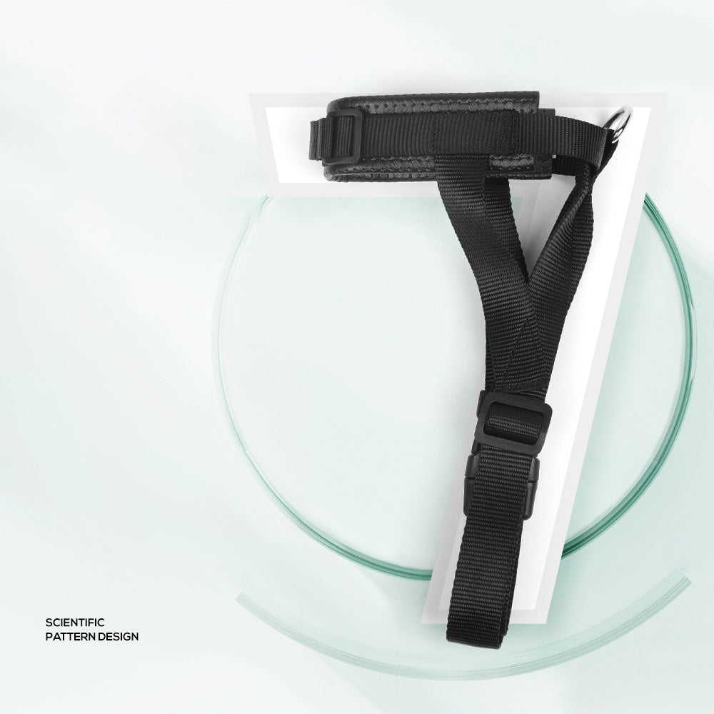 HKM-6224445 Adjustable Anti-Bite & Anti-Barking Dog Muzzle with Soft Foam and Enhanced Comfort