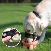HKM-6224445 Adjustable Anti-Bite & Anti-Barking Dog Muzzle with Soft Foam and Enhanced Comfort